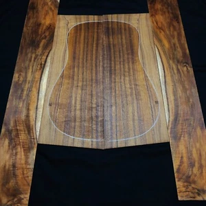 Original figuriertes Koa-Gitarrenset für Gitarrenbauer - Bild 1 von 4