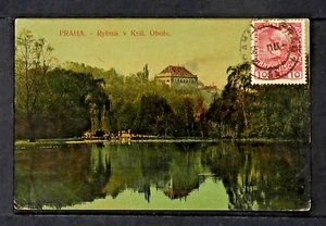 CZECHOSLOVAKIA 29-PRAHA -Rybnik v Král Oboře (Sent to Cvba in 1911) - Picture 1 of 2
