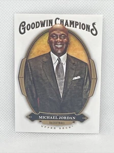2020 MICHAEL JORDAN UPPER DECK GOODWIN CHAMPIONS #1 BASE CARD CHICAGO BULLS HOF - Picture 1 of 2
