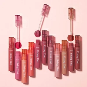 ETUDE Fixing Tint 4g VEGAN Vivid Lip Tint Moisture Lip Stain 12Colors K-Beauty - Picture 1 of 89