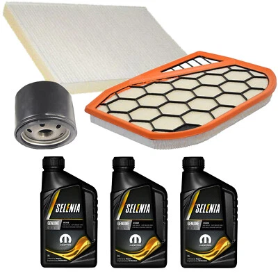 KIT TAGLIANDO FIAT PANDA LANCIA YPSILON 1.0 MILD HYBRID IBRIDA 3L SELENIA ECO2