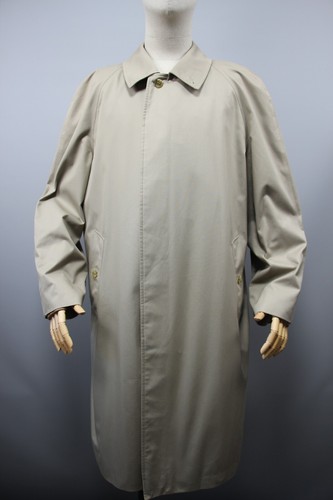 BURBERRYS giacca impermeabile vintage trench beige da uomo taglia M