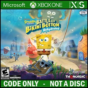 Bob Esponja Pantalones Cuadrados Batalla por la Parte Inferior de Bikini Rehidratado Xbox One Llave Argentina - Imagen 1 de 13