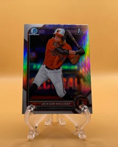 2022 Bowman Chrome Jackson Holliday Refractor #BDC-168 - Picture 1 of 2