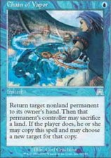 Chain of Vapor ~ Moderately Played Onslaught MTG Magic UltimateMTG Blue Card