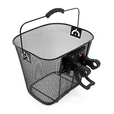 Fahrradkorb Lenkerkorb Clip On vorne abnehmbar Fahrrad Korb Einkaufskorb - Bild 1 von 4