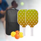 Pickleball Racket Set W/Carrying Bag Racquets for Beginners Enthusiasts Lawn