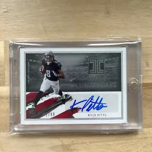 Kyle Pitts 2021 Impeccable Landscape 22/99 Rookie Autograph RC Falcons TE - Picture 1 of 2