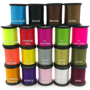 HILO ELÁSTICO LISO - Material corporal de nailon para atar moscas - 20 colores disponibles ¡NUEVO! - Imagen 1 de 21