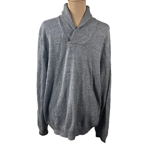 Nuevo Jos. A. Suéter cuello chal gris a rayas Bank 1905 para hombre talla XXL algodón - Imagen 1 de 8