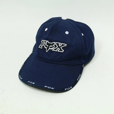 Gorra Fox Racing con correa trasera talla única azul marino bordada motocross para hombre Foto 1 de 4