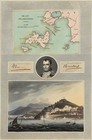 PORTO FERRAJO - Napoleon Bonaparte auf Elba - kolorierte Radierung 1815