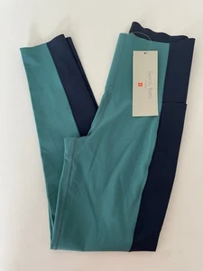 Sweaty Betty Ultra Sculpt High Waist Legging 7/8 Workout Wave-Green Size Small - Picture 1 of 13