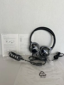 MPOW Wired USB Headset Button Function Works With Computer Model BH125A NEW - Picture 1 of 5