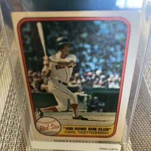 Carl Yastrzemski 1981 Fleer MLB 400 Home Run Club KING 👑#638 Red Sox HOF - Picture 1 of 7