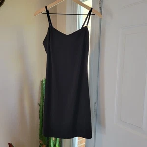 Neu ohne Etikett Spanx knielanger schwarzer wandelbarer Slip mit verstellbaren Trägern, Größe L - Bild 1 von 9