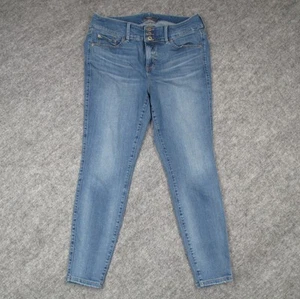 Torrid Jegging Jeans Womens 16R Blue Super Soft Denim Stretch Button Fly Pants - Picture 1 of 20