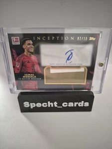 Jamal Musiala / Topps Inception 2024/25 / Auto Relic Match Worn /10 / FC Bayern - Bild 1 von 2