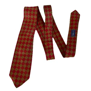 Vintage und seltene Arnys Atelier Krawatte Handarbeit Repp Seide Krawatte Charvet Stil - Bild 1 von 8