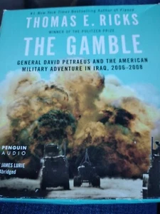 The Gamble Thomas E Ricks Audiobook Abridged 8 CDs General David Petraeus - Picture 1 of 4