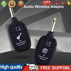 A8 Guitar Pickup UHF Audio Transmitter Receiver Electric Guitar Wireless System