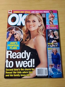 OK WEEKLY Magazine (May 26, 2008) Reese Witherspoon Ready To Wed! Canada Edition - Picture 1 of 12