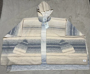 REI Co-op Nook Blanket Wrap Sweater Women's One Size Pockets Hood No Closure NWT - Picture 1 of 9