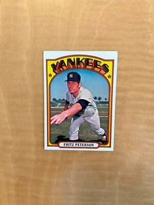 1972 Topps Baseball #573 Fritz Peterson !! SCHÖN ZENTRIERT!! 1€ VERSAND!! - Bild 1 von 2