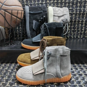 Rick Cabeza Redonda Zapatos de caña alta Hombre Zapatos de tabla Owens - Imagen 1 de 29