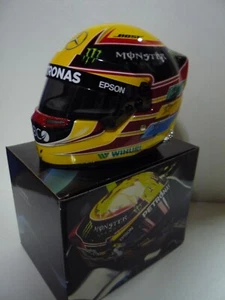 Casque Helmet 1/2 Hamilton Lewis 2017 Mercedes World Champion - Imagen 1 de 5