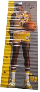 Poster Magic Johnson 1987 Measure Up LA Lakers 82” X 30” sigillato in plastica - Foto 1 di 5