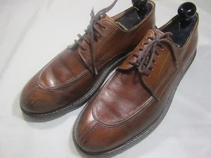 Men's Dress Shoes JOHNSTON & MURPHY Oxfords SZ 9 M Brown Collection Nice - Picture 1 of 11