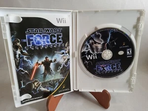 Star Wars: The Force Unleashed (Nintendo Wii, 2008) CIB Videospiel getestetes Handbuch - Bild 1 von 8