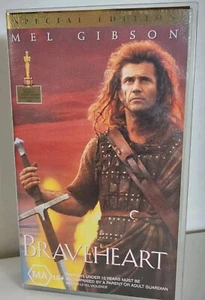 Braveheart SPECIAL EDITION VHS Approx 171 Mins PAL Rated MA 15+, Mel Gibson. - Picture 1 of 7