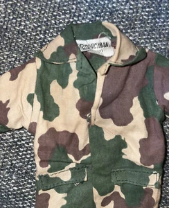 Vintage 1964 Hasbro GI Joe Atomic Man Mike Powers Bionic Camo Jacket snap front - Picture 1 of 8