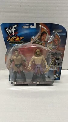 2001 WWF WWE Sunday Night Heat Famous Scenes Serie 3 The Rock HHH Triple H Foto 1 de 4