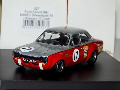 FORD ESCORT MK1 1600TC #17 J.STEWART/C CRAFT SILVERSTONE 1970 TROFEU 527 1/43 - Immagine 1 di 2