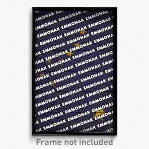 Emmonak Alaska Poster (AK City Souvenir 11x17 Town Print) - Picture 1 of 1