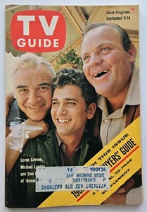 TV Guide September 1962 Besetzung von Bonanza Lorne Green Michael Landon & Dan Blocker - Bild 1 von 15
