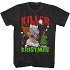 Killer Klowns Kristmas Tree Men's T Shirt Tacky Xmas Outer Space Clown Horror