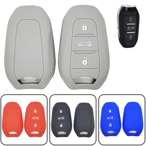 Funda Silicona Llavero Coche Peugeot 508 2008 3008 Para Citroen C3 C5 C4 - Imagen 1 de 10