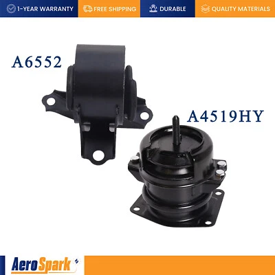 Soportes de motor 2 piezas con hidráulico para Acura TL Type-S 3,2 L 2000-2003 A4519HY A4518 Foto 1 de 3
