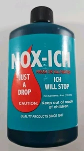 WECO NOX ICH 4 flüssige Unzen für AQUARIUM FISCH KRANKHEIT HEILUNG PARASITEN BEHANDLUNG - Bild 1 von 2