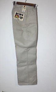 Vintage Ben Davis Gorilla Hose 30x32 Baggy Weite Hellbraun Hergestellt in den USA Neu mit Etikett - Bild 1 von 5