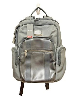 Auténtica Mochila Tumi - Bravo, Cuero Negro “Nellis” Foto 1 de 4