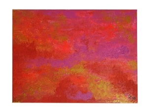 Unikat Malerei Bild "Weiten" Abstrakt mit Goldeffekt - Acryl auf Leinwand - Bild 1 von 1