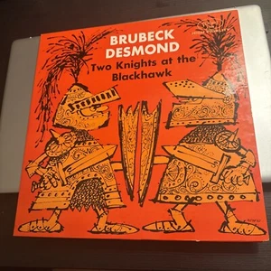Dave Brubeck Paul Desmond Two Knights At The Blackhawk Fantasy 3298 Red Vinyl - Picture 1 of 6