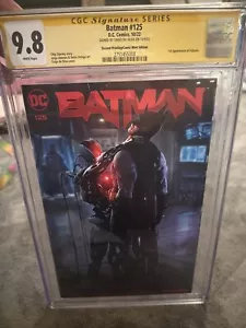 Batman #125 CGC 9.8 SS SIGNIERT TIAGO DA SILVA AP VARIANT LTD bis 10 COA SELTEN - Bild 1 von 12