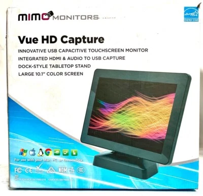 Mimo Vue Capture UM-1080CP-B, 10.1"  HD 1280 x 800, IPS Touchscreen Monitor - Image 1 of 3
