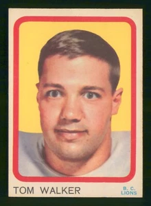 Tom Walker 1963 Topps CFL Football #6 EXMINT+ 95350 - Bild 1 von 2